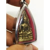 ราคา รูปหล่อพระพุทธชินราช ปี 2485 พร้อมกรอบสแตนเลสแท้ Buddha Chinnarat Indochina (9016626387)
