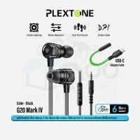ราคา Plextone G20 Mark IV Gaming Earphone หูฟังอินเอียร์ เล่นเกม เสียง Stereo 3 มิติ ได้ยินชัดทุกทิศทาง Qoomart (9705286009)