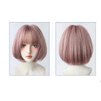 ราคา Falah วิกผม ผมปลอมผู้หญิง วิกผมสั้น ผมบ็อบ ปลายงุ้ม ผมสั้น ทรงลิซ่า Lisa หน้าม้าซีทรู สไตล์เกาหลี แถมเน็ทฟรี พร้อมส่ง (12982304143)
