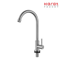 ราคา Karat Faucet ก๊อกซิงค์เดี่ยวติดบนเคาน์เตอร์ สเตนเลส 304 รุ่น KF 79 511 63 (16862276288)
