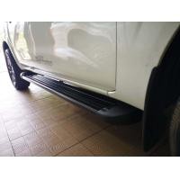 ราคา บันไดข้าง Navara NP300 ทรงห้าง ตรงรุ่น สีดำ รถ Cab (7168240281)