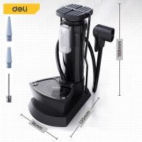ราคา Deli ที่สูบลมจักรยาน ที่สูบลม สูบลม มอเตอร์ไซค์ ที่สูบลม รถมอเตอร์ไซค์ และไม่เด้งกลับเมื่อปั๊ม สูบลม Air Pump (17109536037)