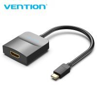 ราคา Vention อะแดปเตอร์ USB C เป็น HDMI Thunderbolt 3สาย Type C เป็น HDMI รองรับ USB 3 1 1080P 4K UHD สำหรับ SAMSUNG S20 Surface Pro 7 Huawei P40 P30 Pro USB C เป็น HDMI (13516111807)