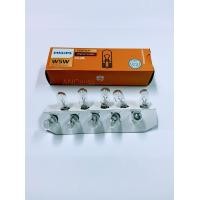 ราคา หลอดไฟเสียบ T10 12v 5w หลอดไฟเสียบ T10 24v 5w PHILIPS แท้ หลอดไฟ หรี่ 158 หลอดไฟ PHILIPS หลอดเสียบ T10 1กล่อง 10ดวง (15020756403)