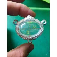 ราคา กรอบพระ ตลับพระ เงินแท้ ใส่เบี้ยแก้พิมพ์ใหญ่ (10521720608)