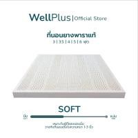 ราคา WellPlus ที่นอนยางพารา แท้ ท็อปเปอร์ รุ่น soft ยางฉีดขึ้นรูปทั้งแผ่น ท็อปเปอร์ยางพาราเกรด A ยางพาราฉีด (17439287321)