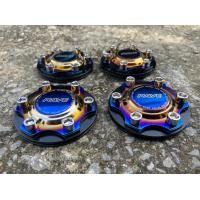 ราคา ฝาครอบดุม ฝาปิดดุมไทเทสีดำ ขนาด106mm สำหรับดุมตบหน้าหลัง Vigo Revoตัวสูง AllNew2020 (17070797024)