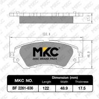 ราคา ผ้าเบรคหน้า หลัง TOYOTA YARIS โตโยต้า ยาริส ทุกรุ่น 2003 2020 1 5 GEJ1 5S1 2 Ativ Minor Change ผ้าเบรค MKC ผ้าเบรคหน้า yaris ผ้าเบรคหลัง yaris ผ้าเบรค toyota (15085543631)