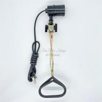 ราคา โคมขาหนีบ ขาหนีบหลอดไฟ ขั้ว E27 ขั้วสปริง ขั้วห้อยขาหนีบใช้งานง่าย (10357527954)