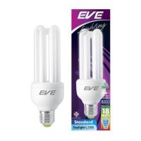 ราคา EVE หลอดประหยัดไฟ หลอดตะเกียบ หลอดไฟ หลอดเกลียว E27 ขนาด 8W 11W 14W 18W 23W แสงขาว แสงเหลือง (8958975589)
