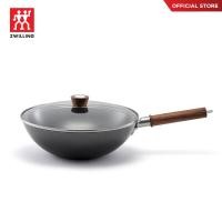 ราคา ZWILLING กระทะเหล็กทรงวอครุ่น ZWILLING Dragon กระจายความร้อนดีเยี่ยม 30 ซม สีดำ N1010712 (12650900149)