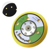 ราคา 5นิ้ว12000Rpm Dual Action แผ่นขัดขัดกับ6หลุมและ Hairy พื้นผิวสำหรับเครื่องขัดสีระบบลม เครื่องขัดอากาศ (175650806)