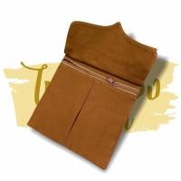 ราคา กระเป๋าจิงโจ้ กระเป๋าจิงโจ้พระ ผ้าลายสอง มี 2 แบบ สีแก่นบวร (17121364112)