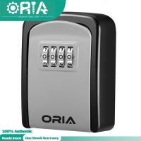 ราคา ORIA Key Lock Box 4 Digit Combination Key Storage Lock Box Wall Mounted Key Safe Box 5 Keys Capacity Weatherproof For Indoor Outdoor 3 66 Inch (769000689)