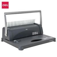 ราคา Deli เครื่องเข้าเล่ม เครื่องเข้าเล่มกระดูกงู เครื่องเข้าสัน เครื่องเจาะกระดูกงู กระดูกงู เข้าเล่มเอกสาร สีดำ สีขาว Binding Machine (12544842677)