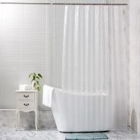 ราคา ม่านห้องน้ำ ใส 180cm Waterproof 3D EVA Shower Curtains Clear Water Cube Curtain Liner with Hook Mildew Resistant for Bathroom Use ผ้าม่านห้องน้ำ 3D (16613651579)