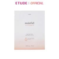 ราคา ETUDE Moistfull Collagen Deep Sheet Mask 37 ml อีทูดี้ แผ่นมาส์กหน้า (1367606060)