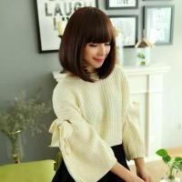 ราคา สีดำ วิกผมสั้น แบบตรงปลายงุ้มเข้าทรง หน้าม้าสไลด์บางสไตล์เกาหลี (14399944443)
