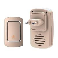 ราคา กริ่งไร้สาย กันน้ำไม่ใช้ถ่าน รับระยะได้ 200 เมตร เปลี่ยนเสียงได้ ออดไร้สาย กริ่งประตูบ้าน กริ่งติดหน้าบ้าน (16331969068)