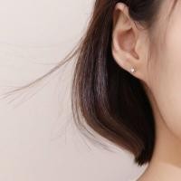 ราคา earika earrings sunshine stud ต่างหูแป้นพระอาทิตย์เงินแท้ เหมาะสำหรับคนแพ้ง่าย (12858458318)