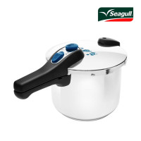 ราคา SEAGULL ซีกัล หม้ออัดแรงดัน ความจุ 6 ลิตร 8 ลิตร Silver สีเงิน (19158664937)