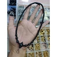 ราคา สร้อยคอ ประคำไม้งิ้วดำ ขั้น แว่นกะลา ไม้มงคล (14282611882)