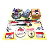 ราคา ชุดแปลงสตาร์ทมือ งานแท้แถมน๊อตไดร์ MITSUBA honda เวฟ125r เวฟ125s เวฟ125x ดรีม125 เวฟ125หัวเถิก NICE 125 รุ่นคาร์บูทุกรุ่น (15827628425)