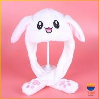 ราคา TOP หมวกกระต่าย กระดิกหูได้ หูกระต่ายนายอน หมวกหูกระต่าย ขยับได้ หมวกหูกระต่ายดุ๊กดิ๊กน่ารัก LED หมวกกระต่ายหู Bunny Hat With Wiggle Ears And LED Lights (11502673981)