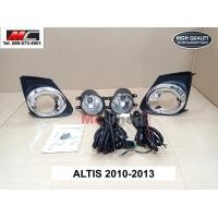 ราคา ไฟตัดหมอก อัลติส ALTIS TOYOTA 2010 2011 2012 2013 ขอบโครเมี่ยม TY019C (8089800061)