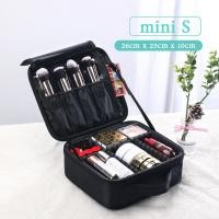 ราคา กระเป๋าเครื่องสำอาง กระเป๋าเครื่องสําอางผู้หญิงแบบพกพา มืออาชีพกล่องเครื่องสําอางแบบพกพาซุปเปอร์แสงความจุขนาดใหญ่กระเป๋ากันน้ํา (16835398176)