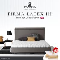 ราคา Dunlopillo ที่นอนยางพาราแท้ นุ่มแน่น รุ่น Firma Latex III หนา 4นิ้ว Latex Made In Belgium แถมฟรี หมอนหนุนสุขภาพ ส่งฟรี (17661065037)
