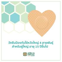 ราคา E Voucher โปรแกรมวัคซีน เสริมภูมิคุ้มกัน ป้องกันไข้หวัดใหญ่ 4 สายพันธุ์ สำหรับผู้ใหญ่ อายุ 15 ปี ขึ้นไป ราคา 1 ท่าน สมิติเวช ศรีนครินทร์ (3818300970)