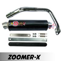 ราคา ท่อสูตร ZOOMER X ท่อแต่ง ปลายกลม ท่อ โมวิค MOVIC X ทรง ENDURANCE มี มอก คอท่อชุบโครเมี่ยมอย่างดี ปลาย แค้มรัดท่อ พร้อมอุปกรณ์ติดตั้งครบชุด ง (1207362739)
