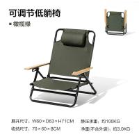 ราคา MOBI GARDEN เก้าอี้แคมป์ปิ้ง เก้าอี้พับอลูมิเนียมที่เท้าแขนปรับได้ เอนกายได้ แบบพกพา (14351933853)