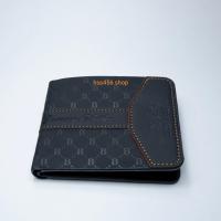 ราคา กระเป๋าสตางค์ผู้ชาย BOMSHI ใบสั้น ZL 003 คาดกลาง (9519027707)