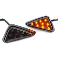 ราคา ไฟเลี้ยว 1คู่ สามเหลี่ยม LED ไฟเลี้ยวแต่ง แบบแปะไฟเลี้ยว กันน้ำMSXCBR150CBR250CBR300CBR500CBR65 (9443330831)
