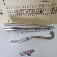 ราคา ท่อผ่า ผ่าดัง WAVE125ไฟเลี้ยวบังลม WAVE125R WAVE125S ลั่น งานชุบ ท่อผ่าเวฟ125 (2089560362)