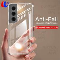 ราคา Samung S21 Fe เคสโทรศัพท์ใสถุงลมนิรภัยซิลิโคนนิ่ม S21 Feเคสป้องกันสำหรับ Samsung Galaxy S21fe S21 Fe S21 5G Faith กันกระแทก (12241351709)