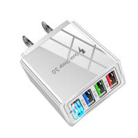 ราคา หัวชาร์จ usb 4 Port 4USB 3 1A Fast Charge Adapter ชาร์จได้ 4 เครื่องพร้อมกัน ปลั๊กชาร์จไฟบ้าน หัวปลั๊กชาร์จเร็ว ลดราคาสุดๆ Fast Charging adapter for vivo oppo xiaomi iphone (14637712161)