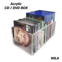 ราคา กล่องใส่แผ่น CD DVD อะคริลิค ที่เก็บแผ่นซีดี ดีวีดี กล่อง Acrylic ลังอะคริลิค (16092585335)