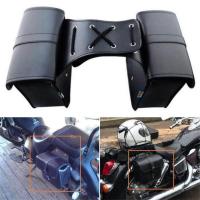 ราคา MA 1 pair กลางแจ้งกระเป๋าอานจักรยานยนต์สำหรับ Harley สปอร์ตเตอร์เอ็กซ์แอล 883 XL 1200 หนัง PU ด้านข้างกระเป๋าใส่เครื่องมือ (748490355)