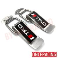 ราคา รับประกันสินค้า กิ๊ฟล็อคกันชน TRD ไซต์ใหญ่ 1 คู่ ตัวยึดกันชน กิ๊บล็อคกันชน ใส่ได้กับรถทุกรุ่น สีเงิน TRD By Onceracing (3065106689)