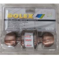 ราคา ลูกบิดประตู SOLEX No 5500 AC สีรมดำ (9008475457)