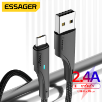 ราคา ราคาถูกที่สุด Essager LED 3A สายชาร์จไมโครUSBชาร์จเร็วสายเคเบิลข้อมูล0 5เมตร 1เมตร 2เมตรไมโครUSBสายชาร์จสำหรับOppo Vivo Samsung Xiaomi LGโทรศัพท์มือถือแอนด (3326882560)