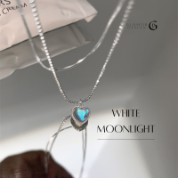 ราคา GLAMOR White Moonlight สร้อยเงินแท้ จี้หัวใจเปลี่ยนสี สร้อยคอแฟชั่น สร้อยคอเงินแท้ สร้อยคอหัวใจ สร้อยเงิน สร้อยคอเกาหลี สร้อยนางรำ สร้อยคอเพชร cz (18477932300)