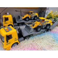 ราคา ของเล่น ของเล่นเด็ก รถเทรเลอร์ขนรถตัก รถแทรกเตอร์ รถแทรกเตอร์เด็กเล่น เทรเลอร์ขนรถไถ รถไถ Track Bulldozer YD8813A (14040654896)