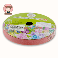ราคา ริบบิ้น ริบบิ้นพับเหรียญ แบบกากเพชรใส เบอร์ 2 ตรา TW (11875019414)