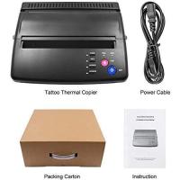 ราคา สักเครื่องถ่ายโอนความร้อนเครื่องพิมพ์สักความร้อนเครื่องพิมพ์ลายฉลุเครื่องถ่ายเอกสารที่มี10ชิ้นกระดาษถ่ายโอนความร้อนและ500รูปแบบดิจิตอล (15980775513)