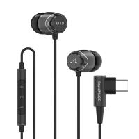ราคา SoundMAGIC E11D ดิจิตอล USB C หูฟัง Type C หูฟังพร้อมไมโครโฟนไฮไฟสเตอริโอหูฟังที่มีประสิทธิภาพเบสเสียงแยกเข้ากันได้กับอุปกรณ์ Android สีดำ (673224459)