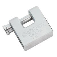 ราคา SOLEXกุญแจคล้องประตูม้วน รุ่น CU 50 โครเมี่ยม (7172798680)